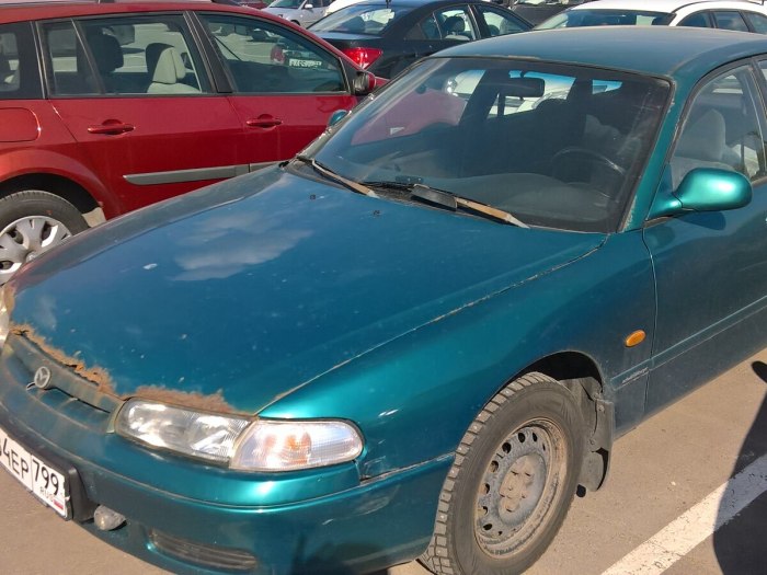Mazda 626 ge зелёная