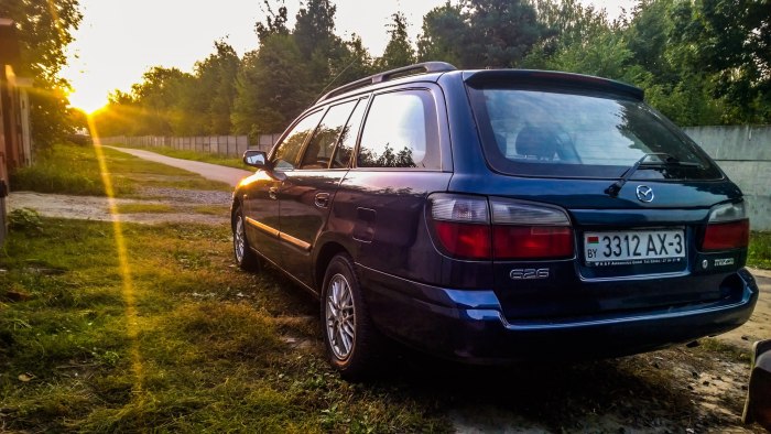 Мазда 626 gf 1999 парктроники