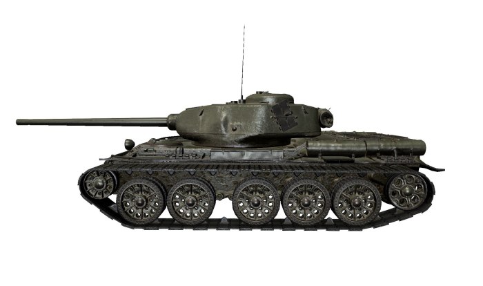 Танк т-44 сбоку