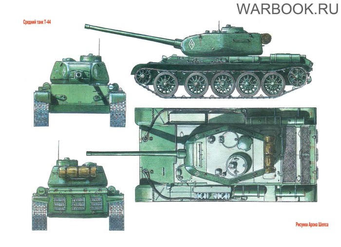 Т-44 И Т-34