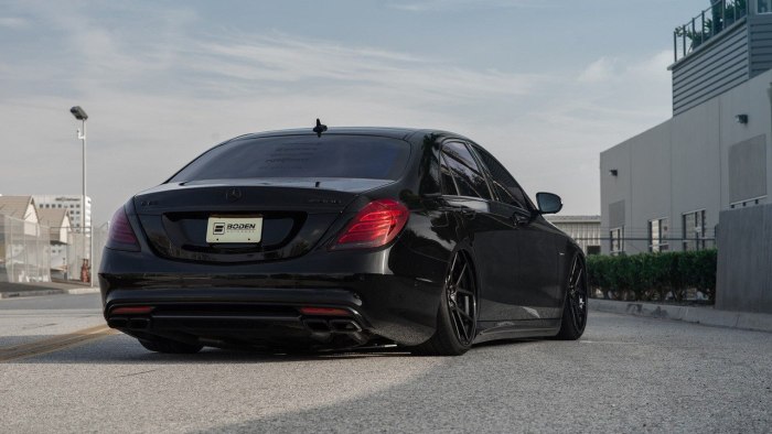 Mercedes w222 Tuning Black