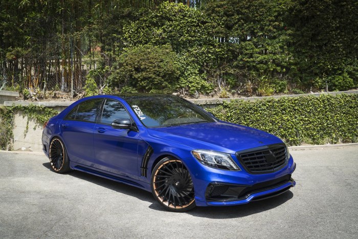 Mercedes w222 Blue