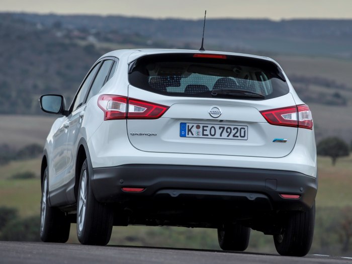 Nissan Qashqai j11 сзади