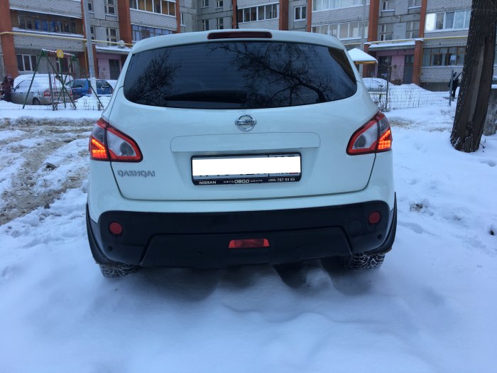 Ниссан Кашкай j10 Рестайлинг зад