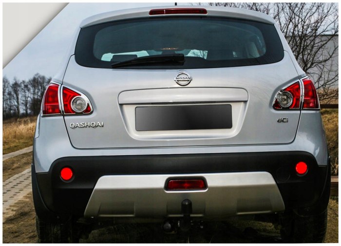 Nissan Qashqai j10 сзади