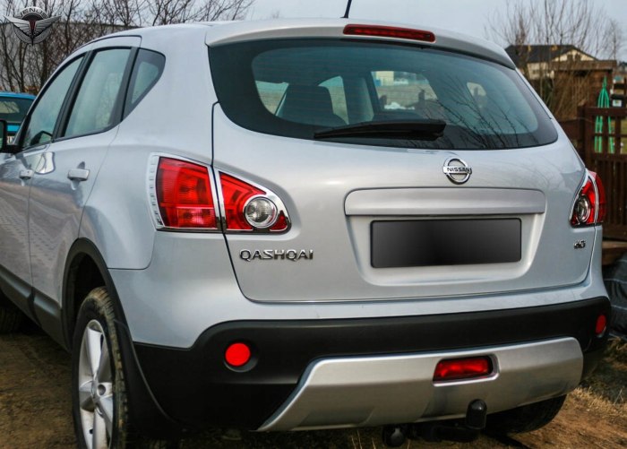 Nissan Qashqai 2013 сзади