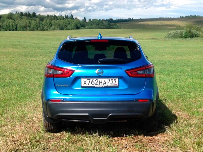 Nissan Qashqai j11 сзади