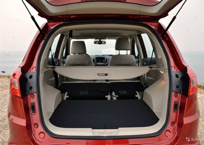 Chery Tiggo 7 багажник