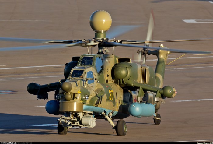 Боевой вертолёт ми-28 ночной охотник