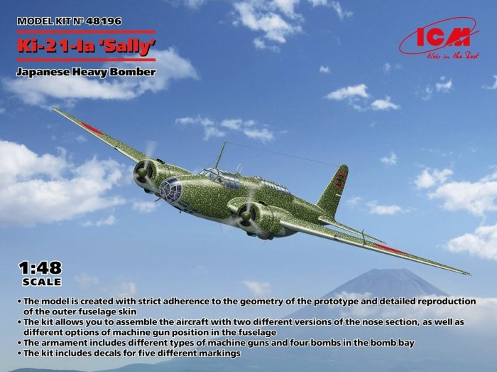 1/48 ICM ki-21