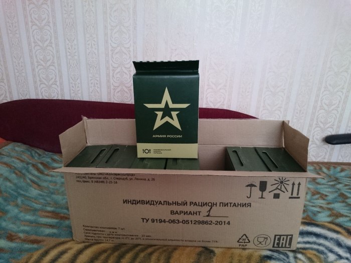Сухпаек НАТО