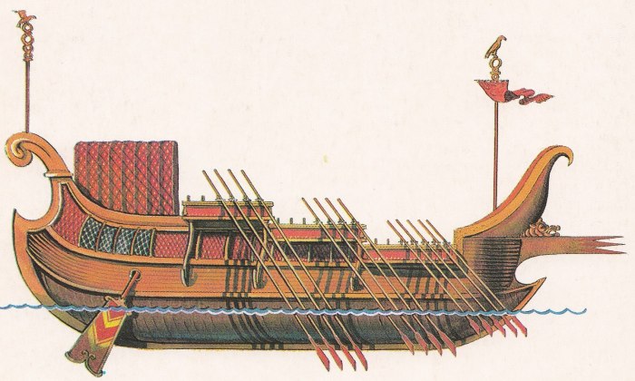 Либурна корабль Римский
