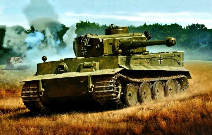 Тигр танк второй мировой