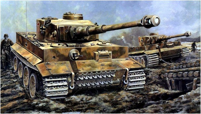 Танк тигр 1