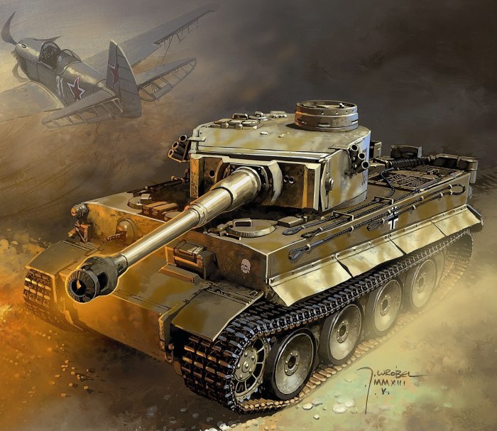 Танк Panzerkampfwagen vi тигр