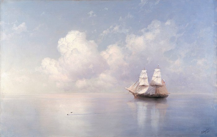 Иван Айвазовский штиль 1837