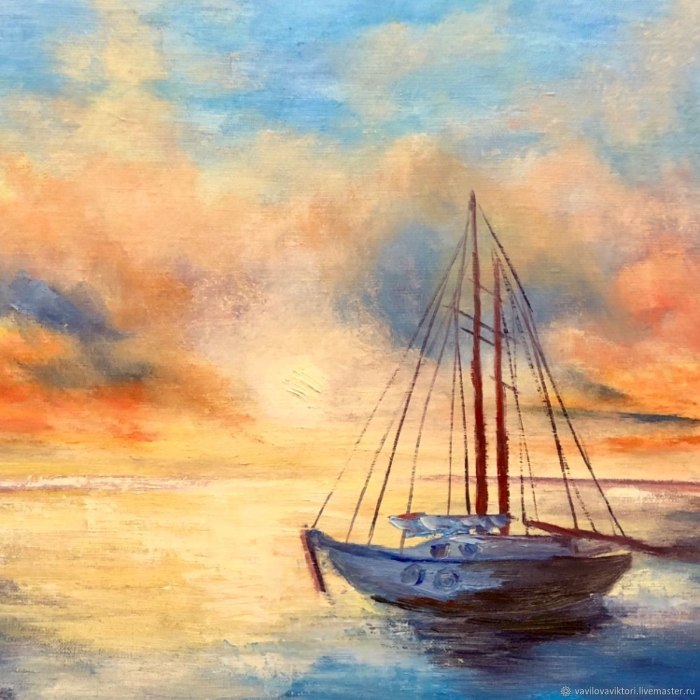 Море штиль маслом