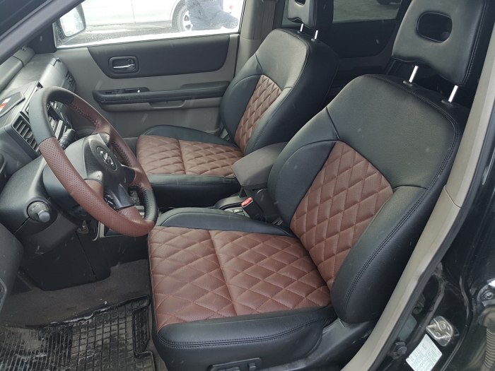 Nissan Pathfinder r51 перешивка салона