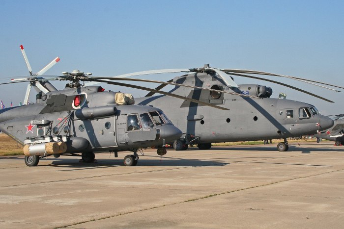 Ми-6 и ми-26 рядом