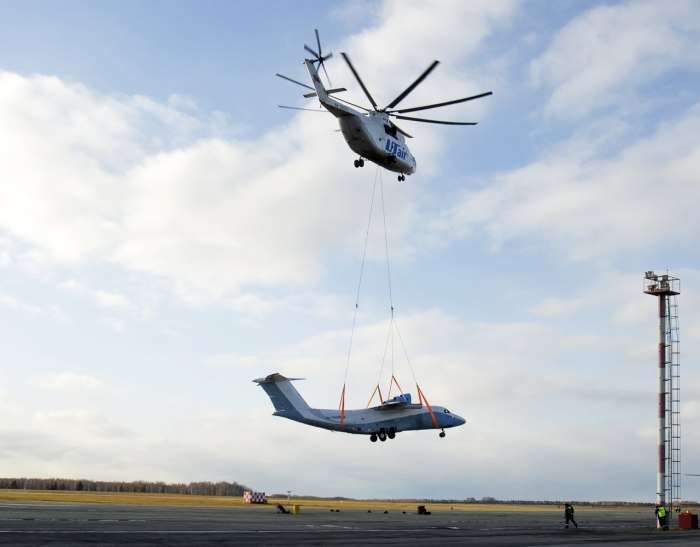 Вертолет корова ми-26