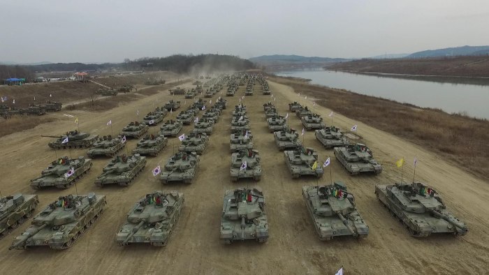 Армия Южной Кореи т80