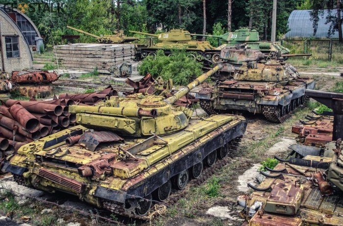 Кладбище военной техники России кладбище в России