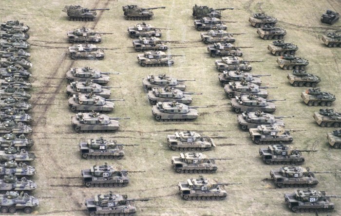 Танковые учения Запад 1981