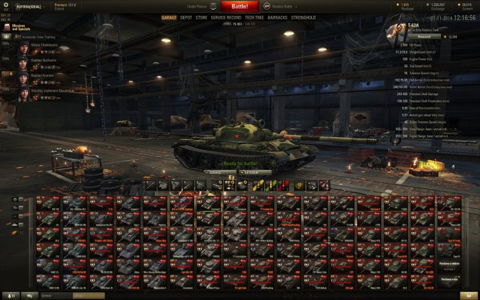 Танки из игры World of Tanks