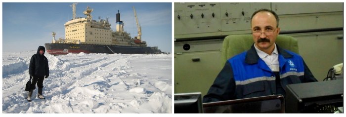 Внутри ледокола Таймыр