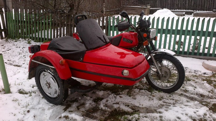 Иж 5 с коляской