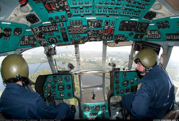 Ми-17 кабина