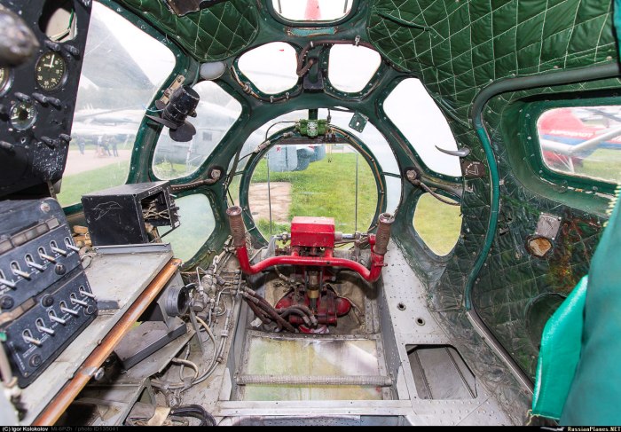 Ми-8 кабина