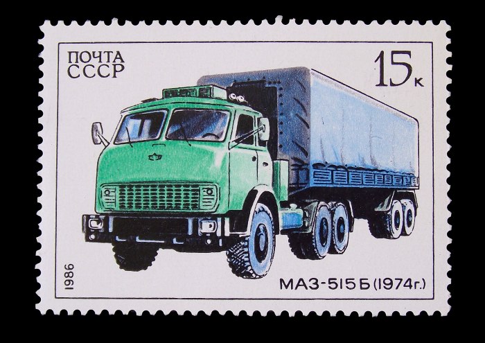 Чертёж МАЗ-515б