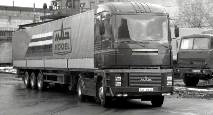 МАЗ-2000 перестройка и Магнум Рено