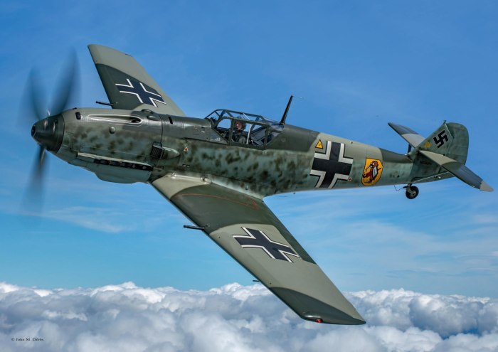 Самолёт Мессершмитт bf 109e