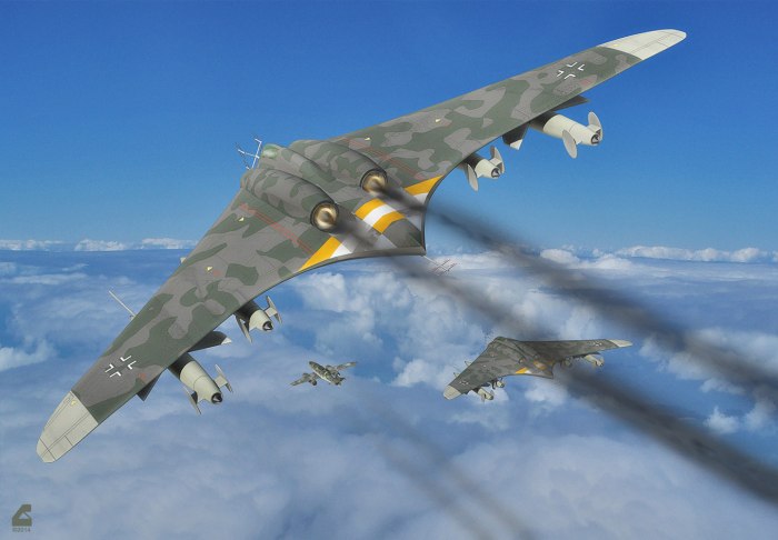 Немецкий истребитель Horten 229