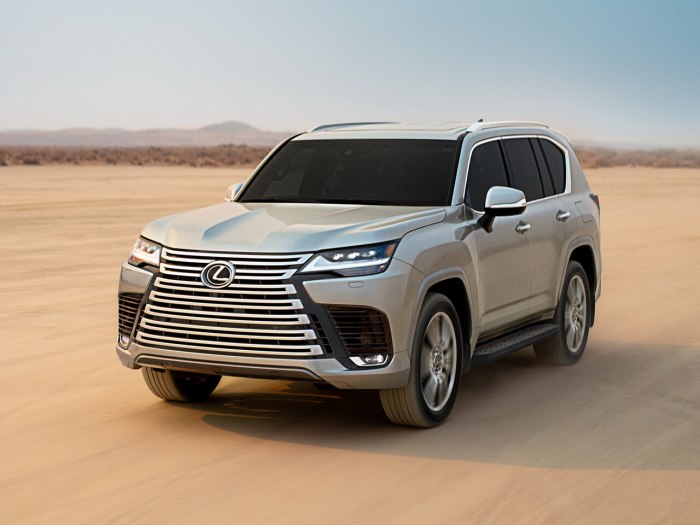 Новый Lexus LX 2022