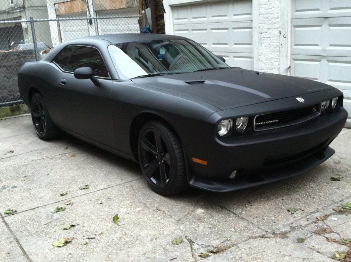 Dodge Challenger Black Matte