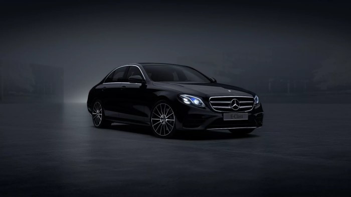 Mercedes Benz e200 AMG черный