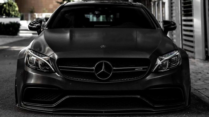 Мерседес c63 АМГ черный
