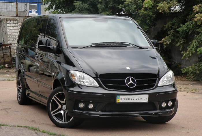 Mercedes Viano 639 обвес