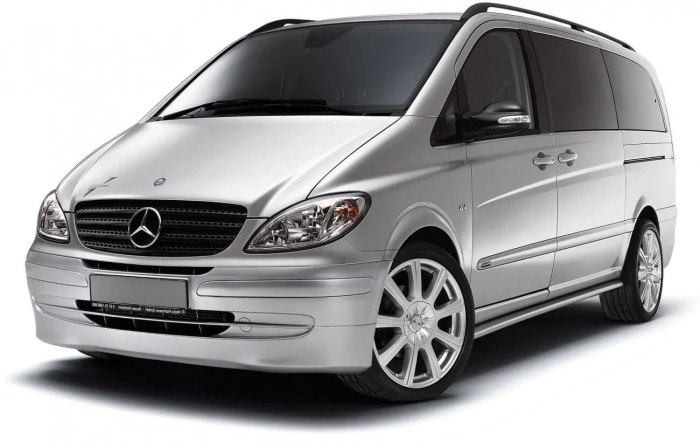 Мерседес Вито w639 белый