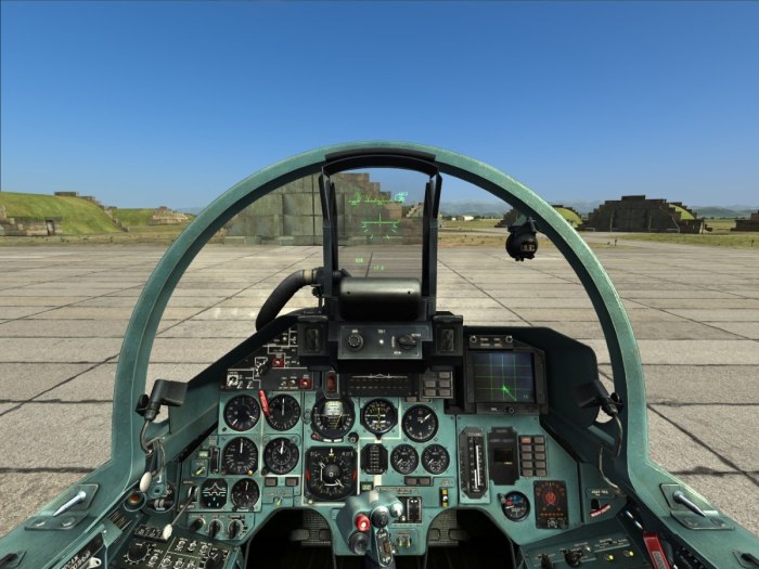 Су-33 кабина