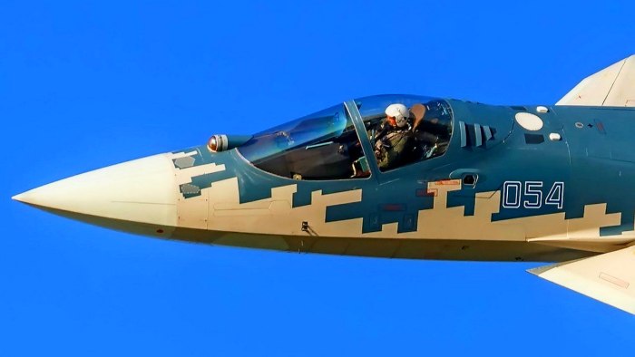 Су-57 фонарь кабины