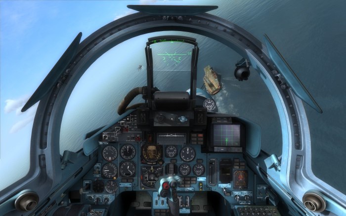 Кабина Су-27 DCS