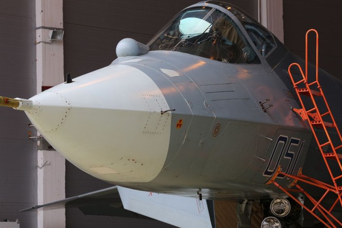 Су-57 шасси