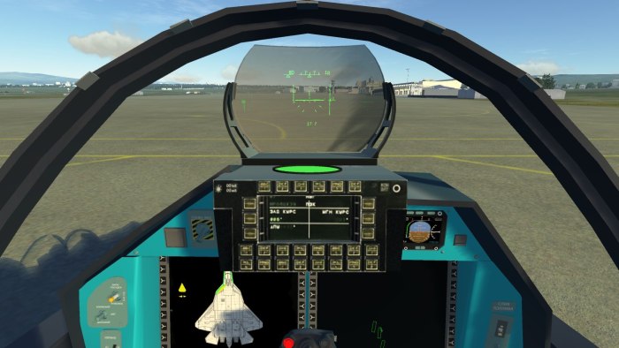 Су-57 кабина пилота
