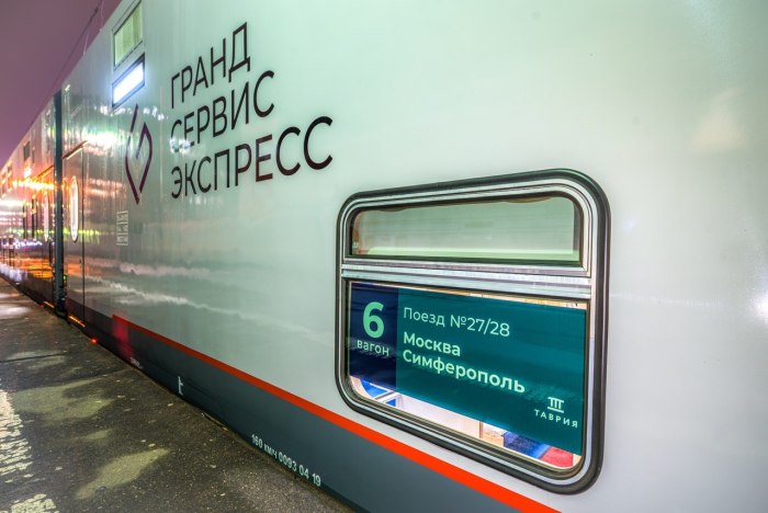 Гранд сервис экспресс двухэтажный вагон