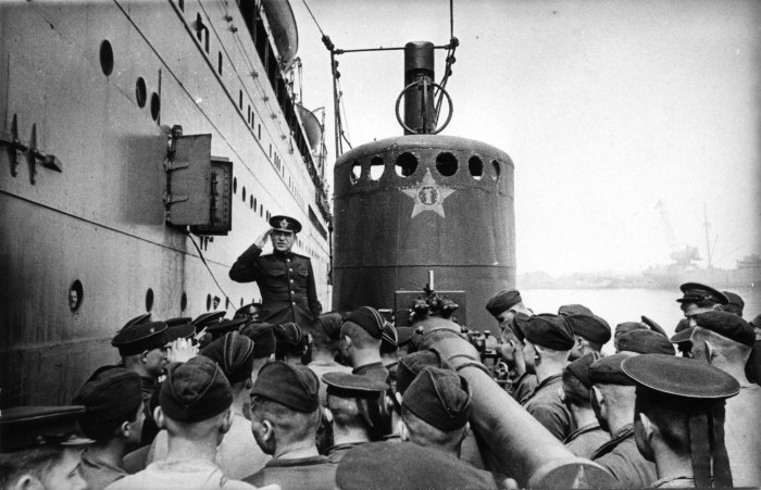 Подводная лодка 1941-1945 СССР