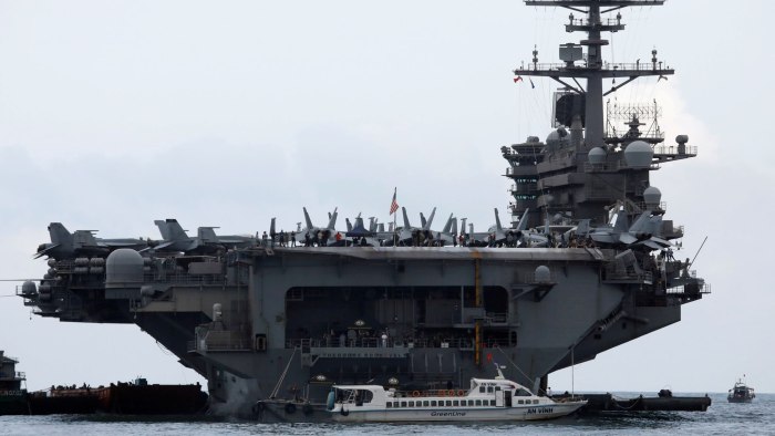 Авианосец ВМС США Теодор Рузвельт